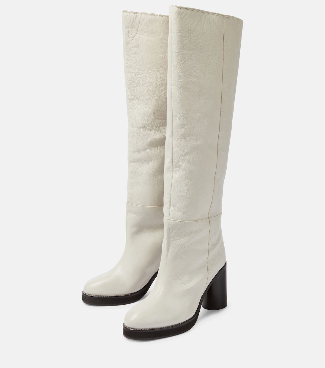 Botas altas Lelia de piel | Isabel Marant