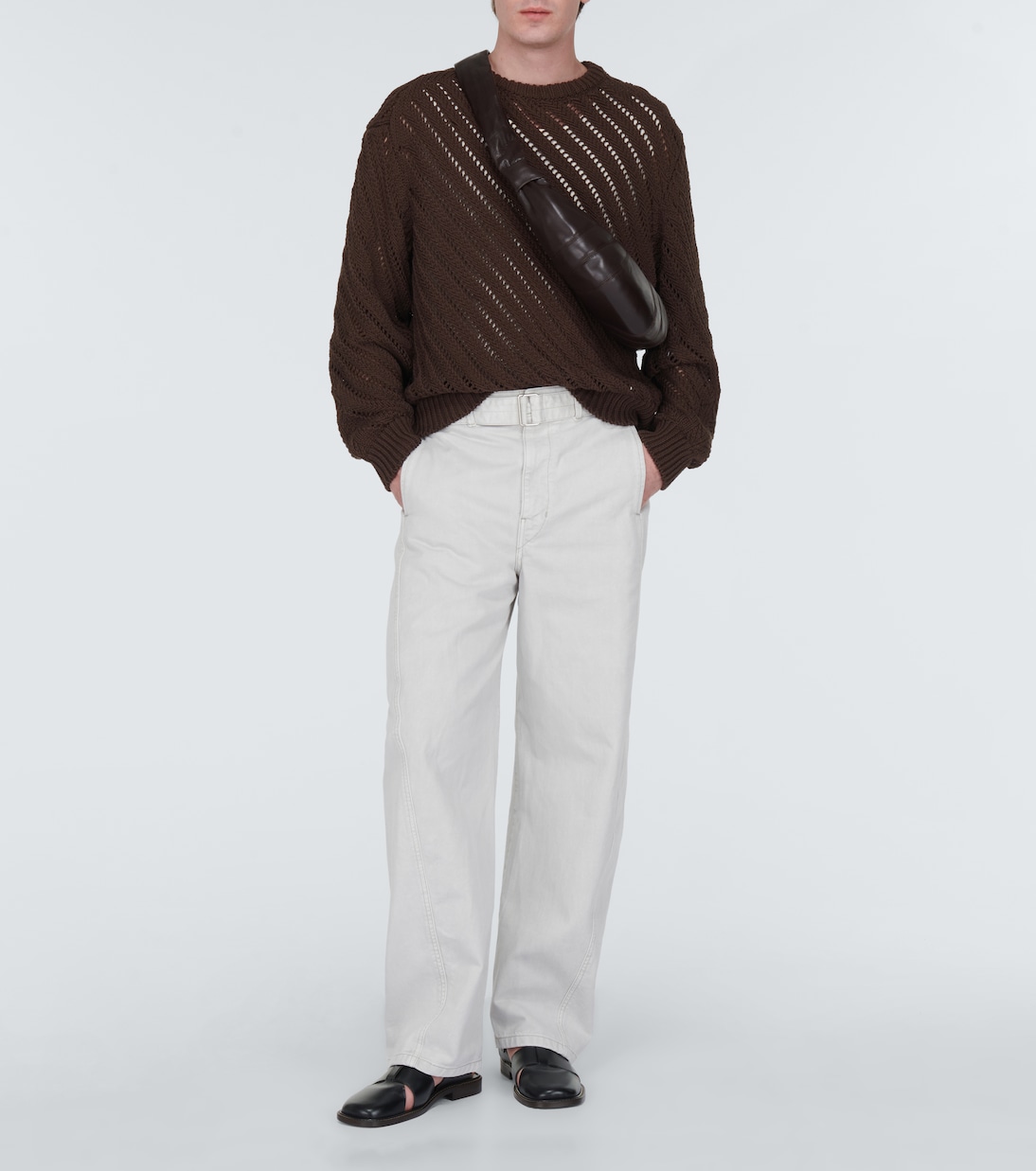 Sandales Fisherman en cuir | Lemaire