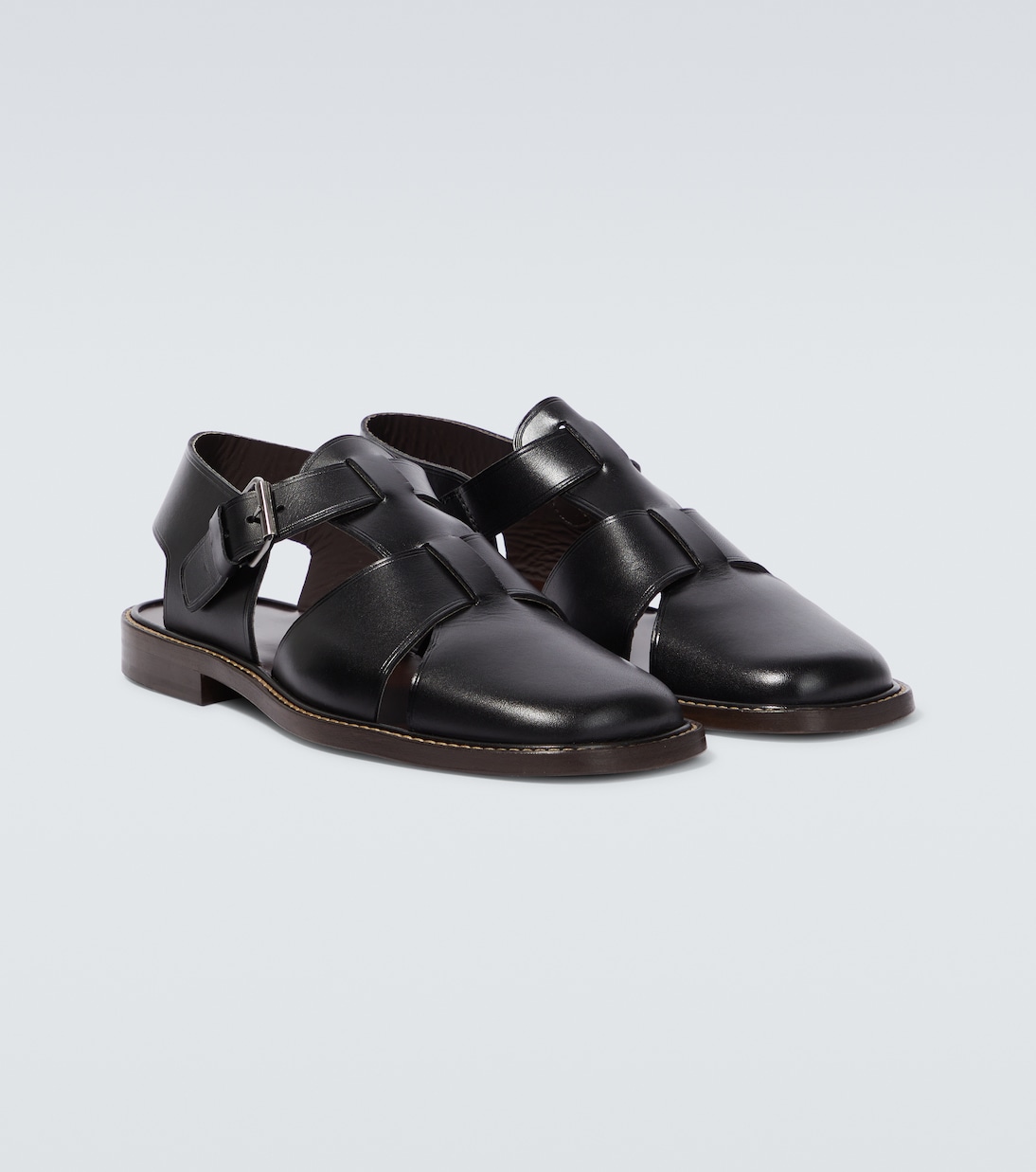 Sandales Fisherman en cuir | Lemaire