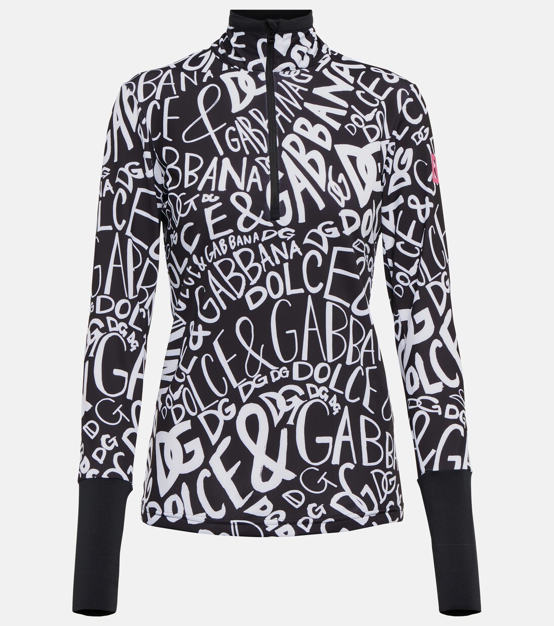 Top de esquí estampado con logo | Dolce&Gabbana