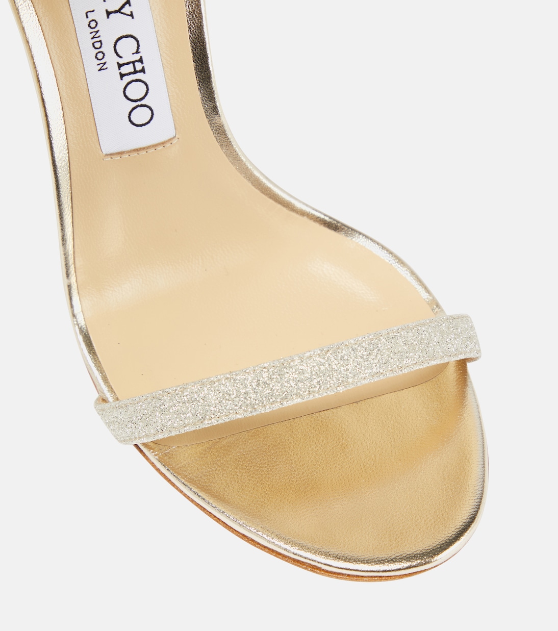 Aveline 100 bow-trimmed sandals | Jimmy Choo