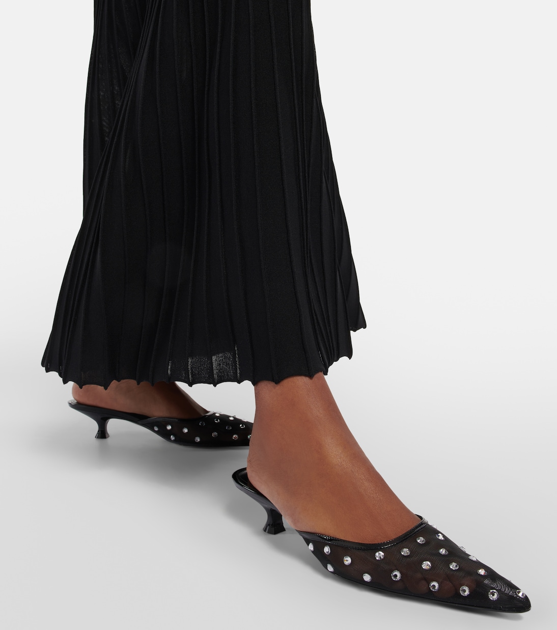 Minna embellished mules | Khaite