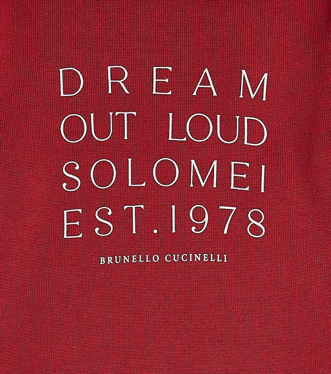 Printed cotton jersey sweater | Brunello Cucinelli Kids