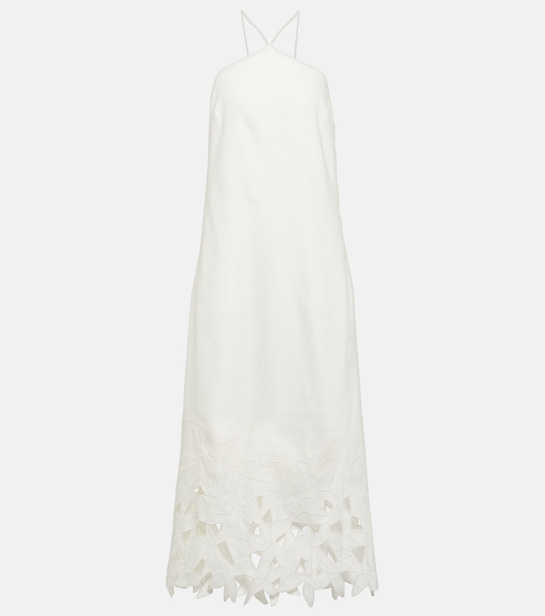 Simone linen-blend midi dress | Simkhai