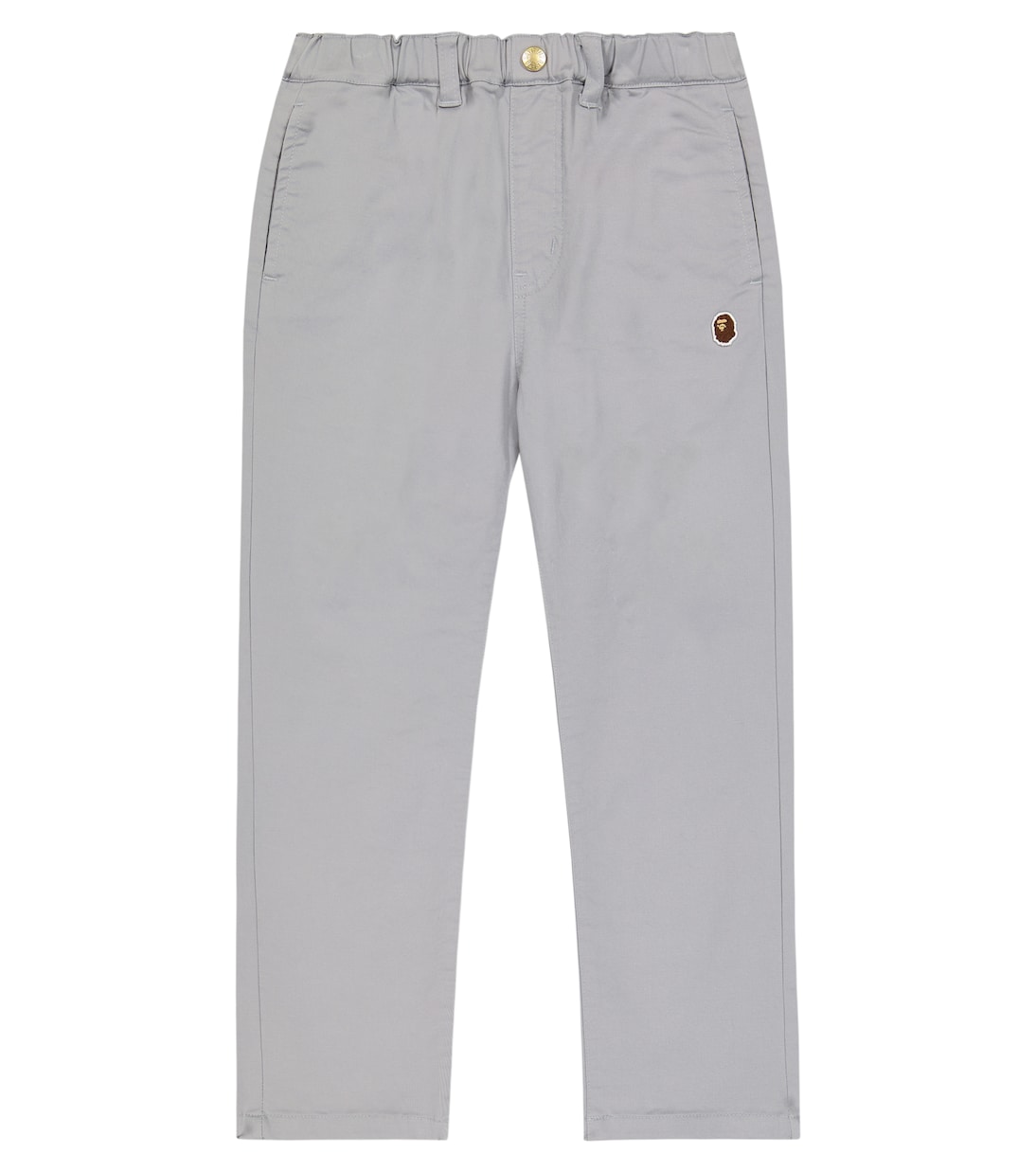 Pantaloni Tuck in twill con ricamo | BAPE Kids