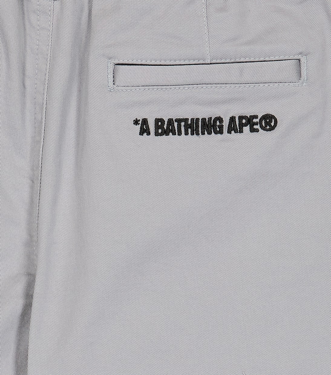 Pantaloni Tuck in twill con ricamo | BAPE Kids