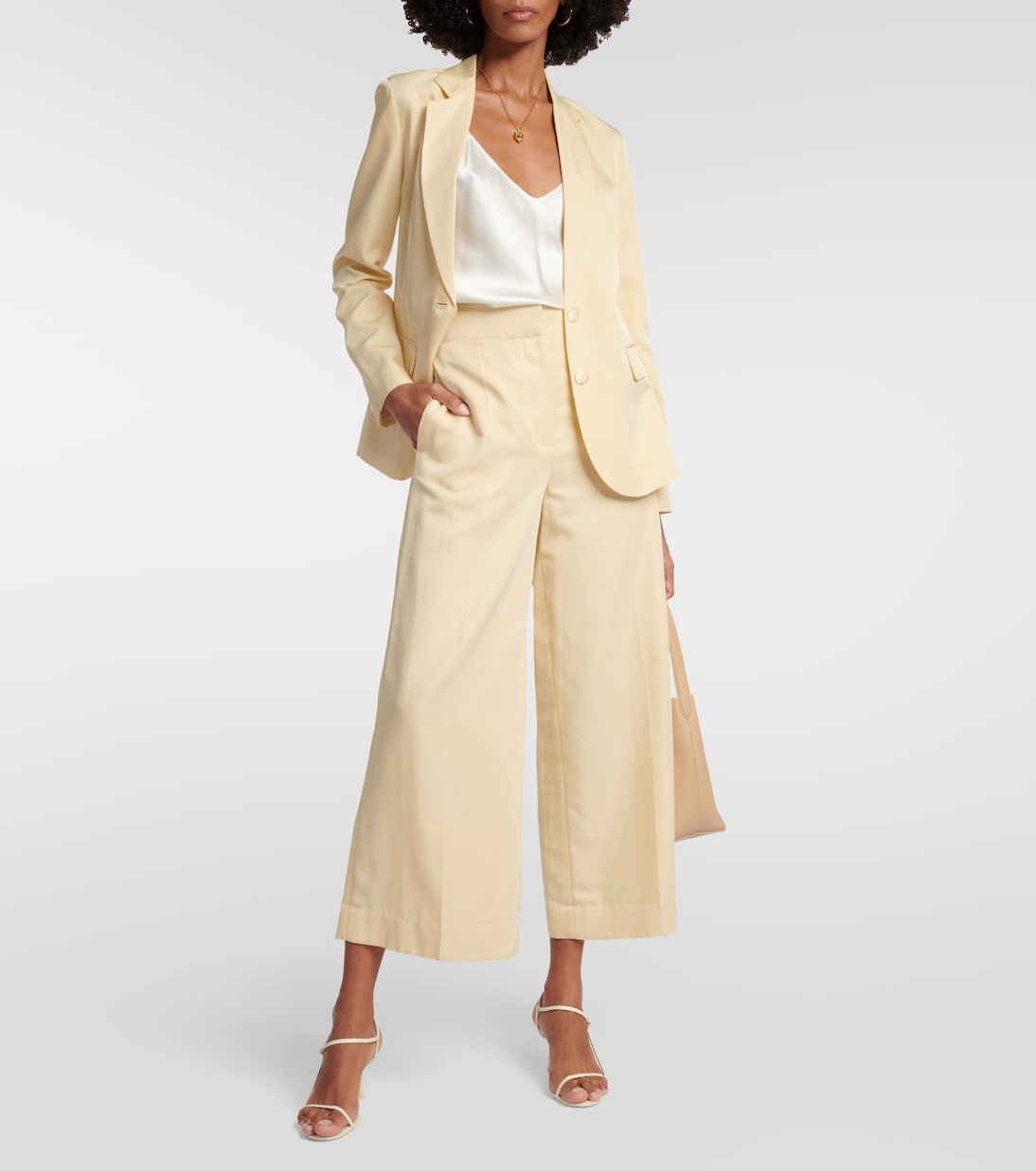 Pantalon Thurlow en soie et coton | Joseph