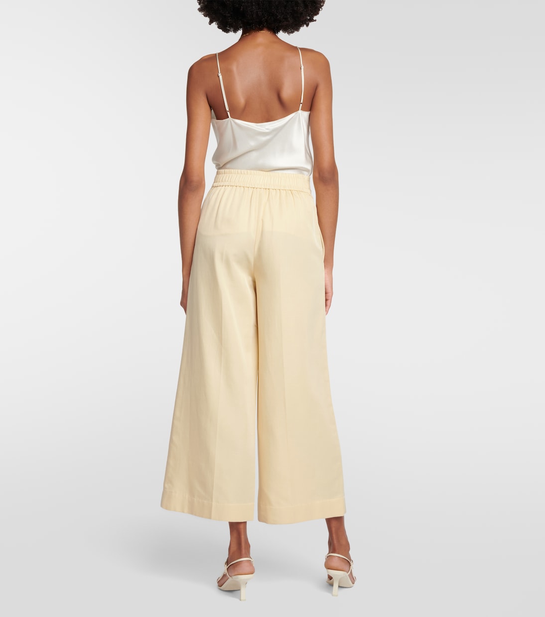 Pantalon Thurlow en soie et coton | Joseph