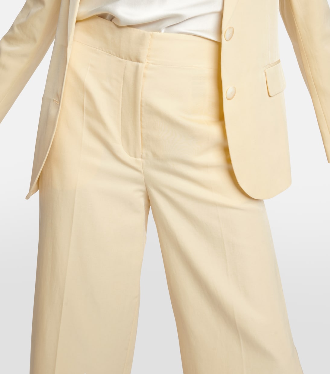 Pantalon Thurlow en soie et coton | Joseph
