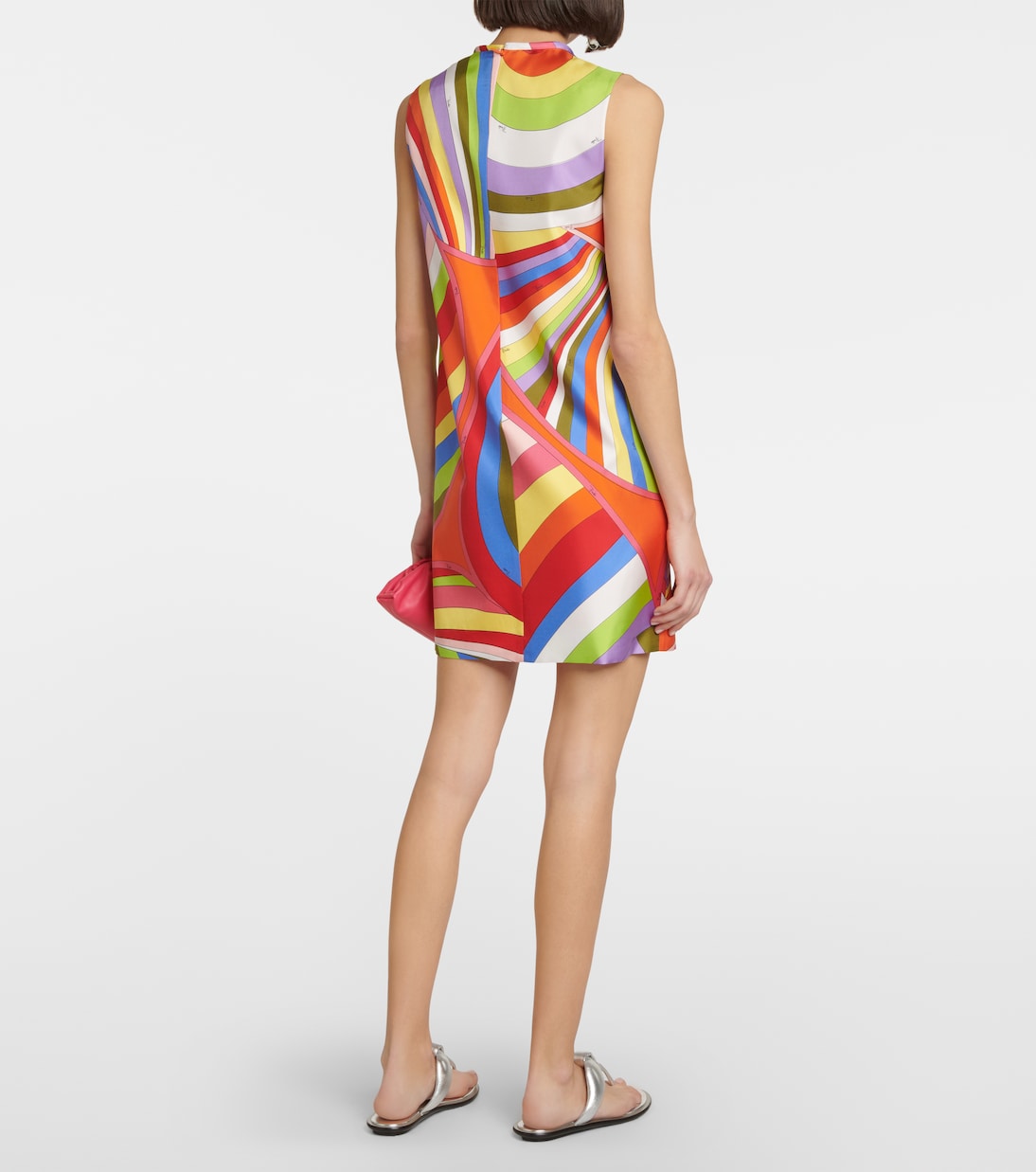 Iride silk minidress | Pucci