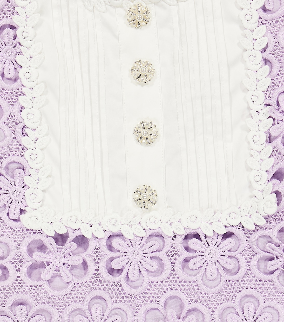 Guipure lace dress | Self-Portrait Kids