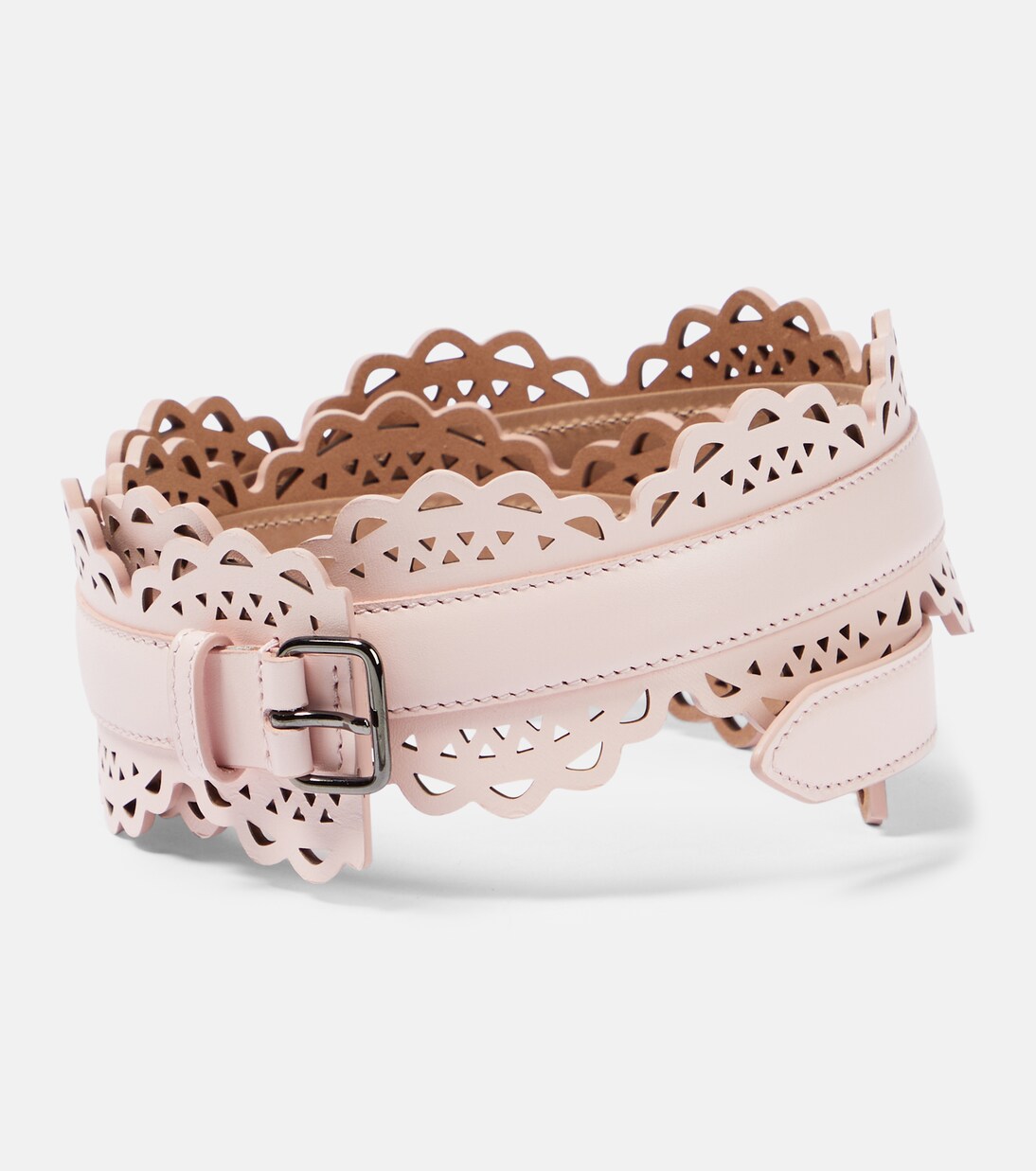Cintura in pelle Vienne ALAÏA per stile giovane e moderno