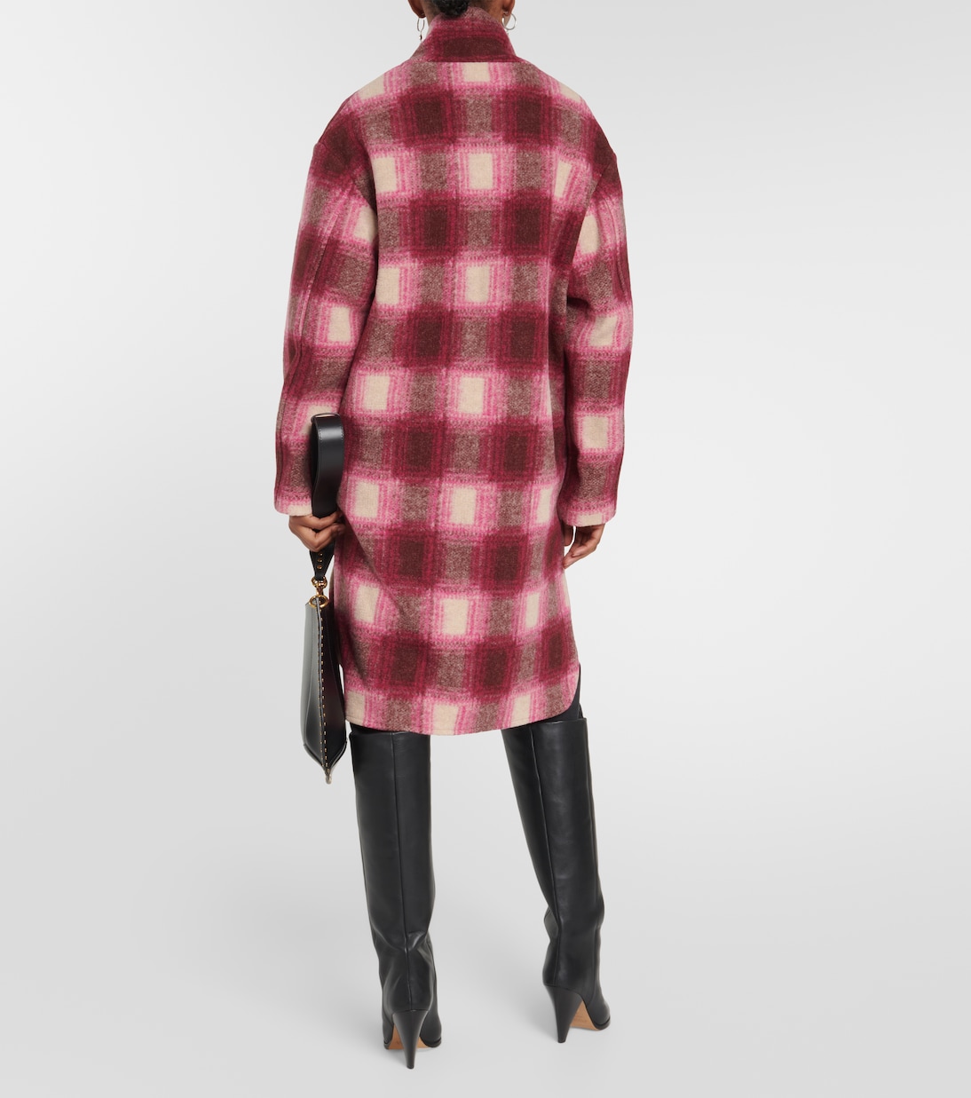 Gabriel checked wool-blend coat | Marant Etoile
