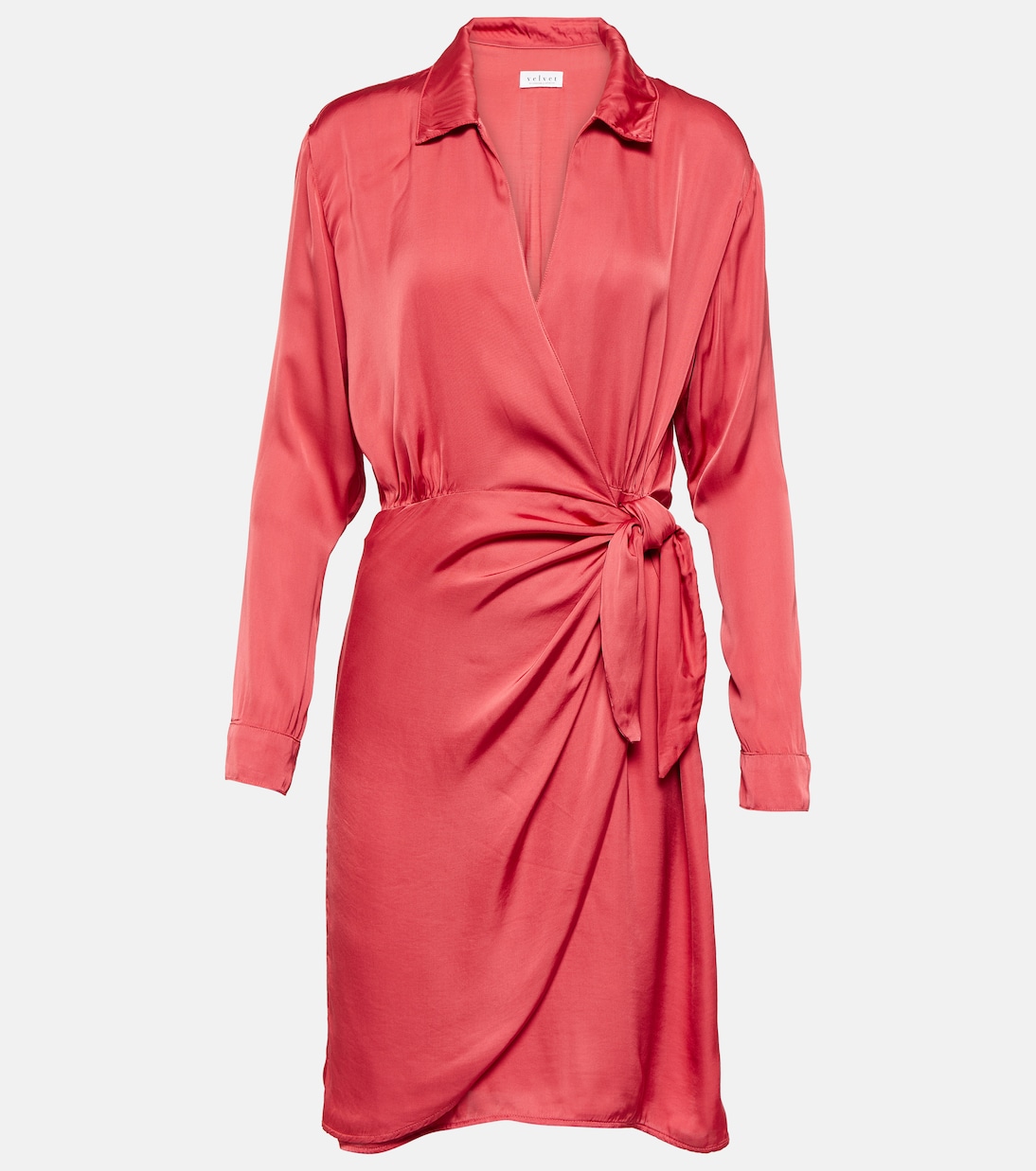 Juni wrap dress | Velvet