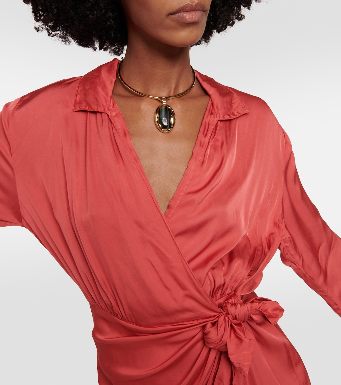 Juni wrap dress | Velvet