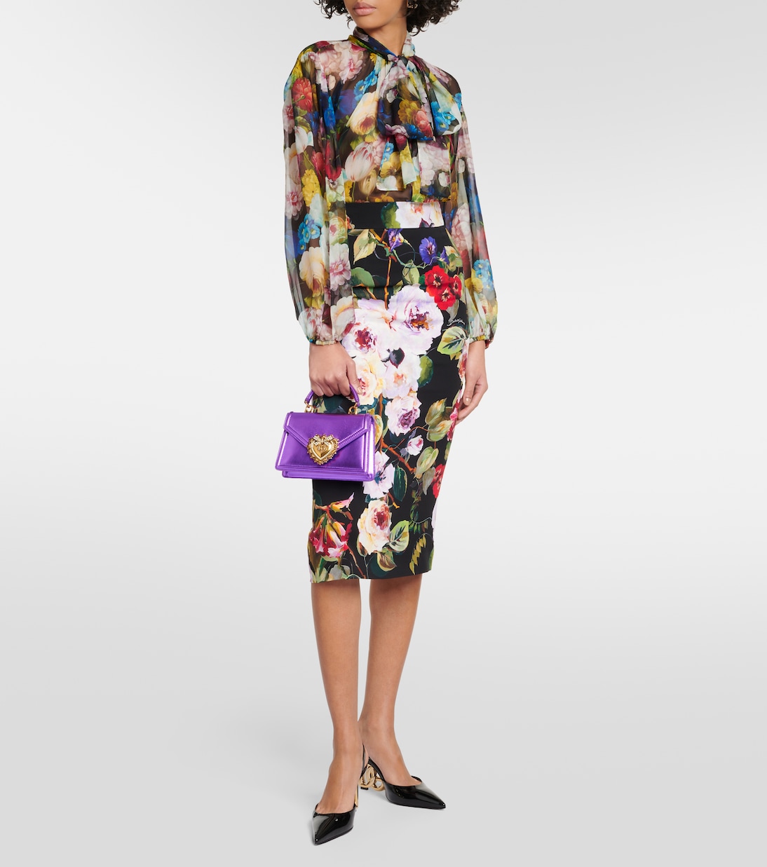 Escarpins Lollo en cuir verni | Dolce&Gabbana