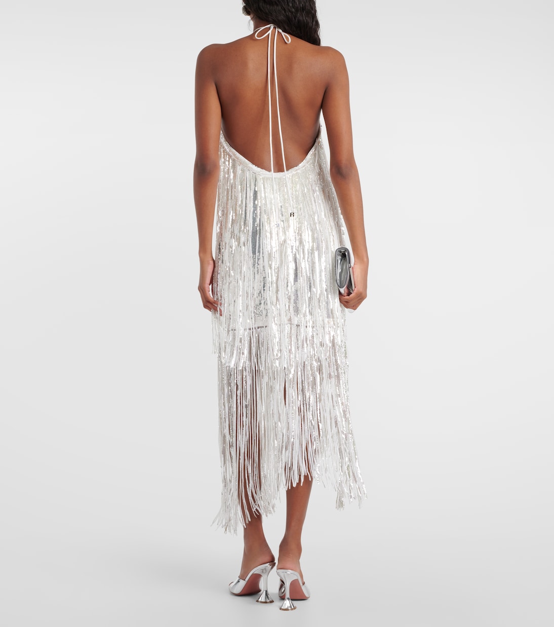 Sequined halterneck minidress | Rotate