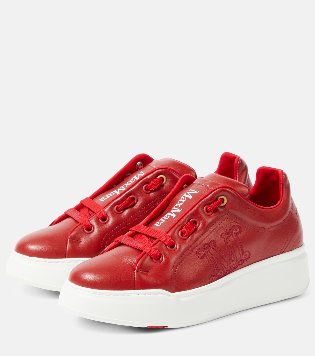 Sneakers Maxi aus Leder | Max Mara