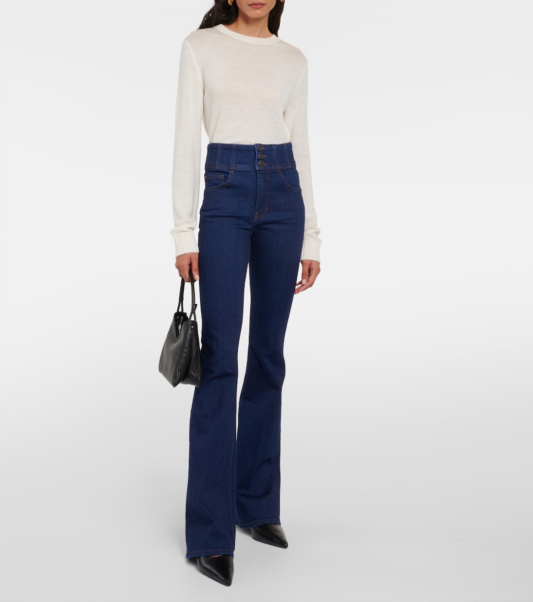 Beverly high-rise flared jeans | Veronica Beard