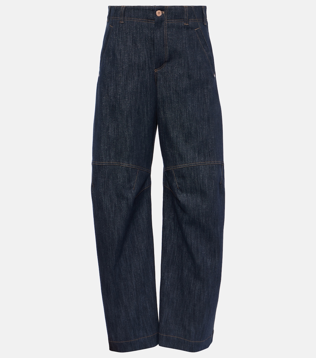 High-Rise Wide-Leg Jeans | Brunello Cucinelli