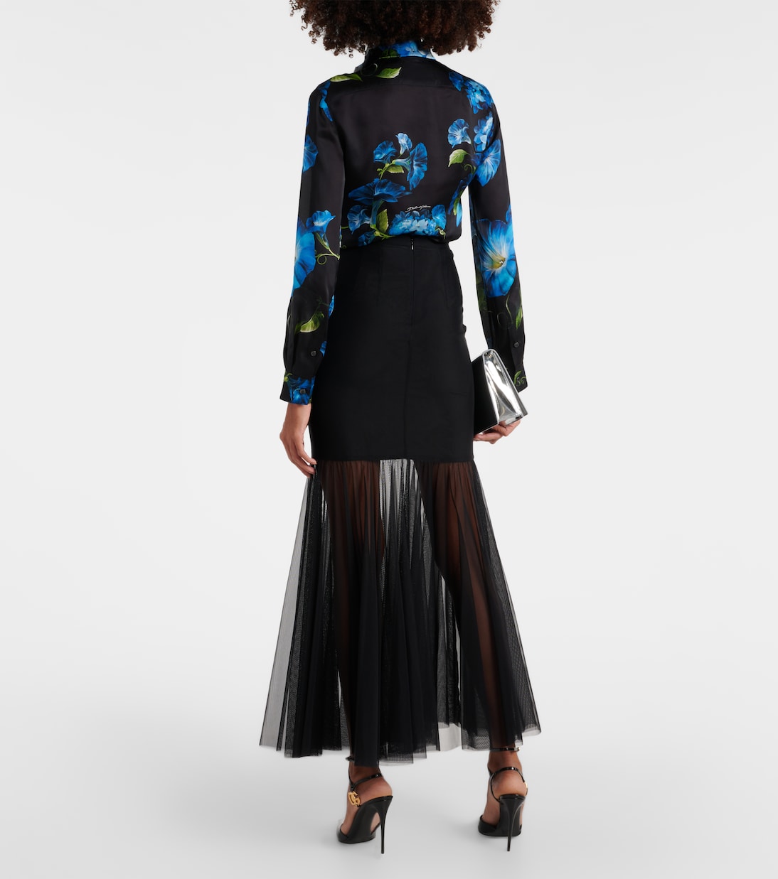 Gonna lunga con tulle | Dolce&Gabbana