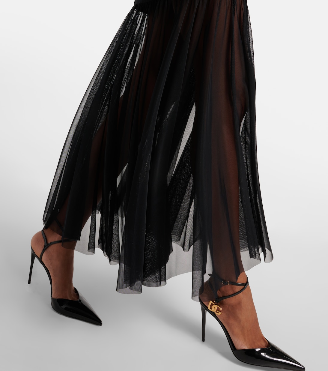 Gonna lunga con tulle | Dolce&Gabbana