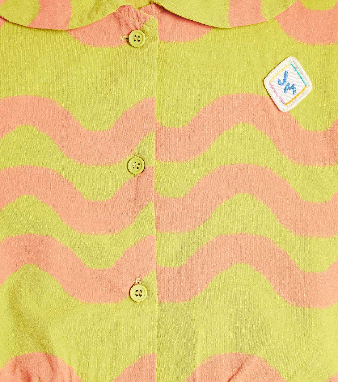 Bedruckte Bluse Wave aus Baumwolle | Jellymallow