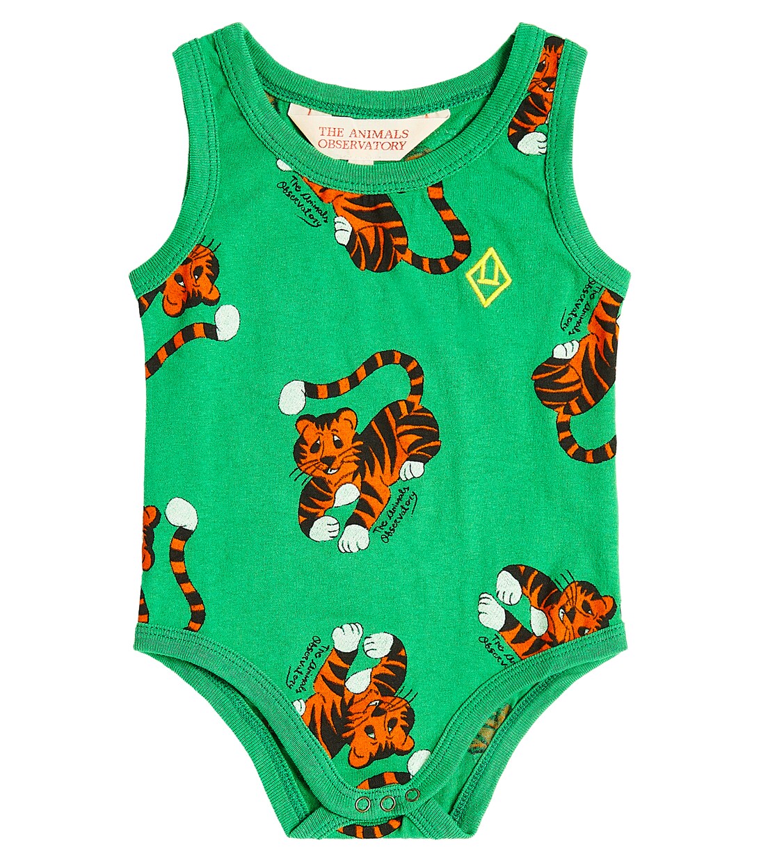 Baby set of 2 printed cotton bodysuits | The Animals Observatory