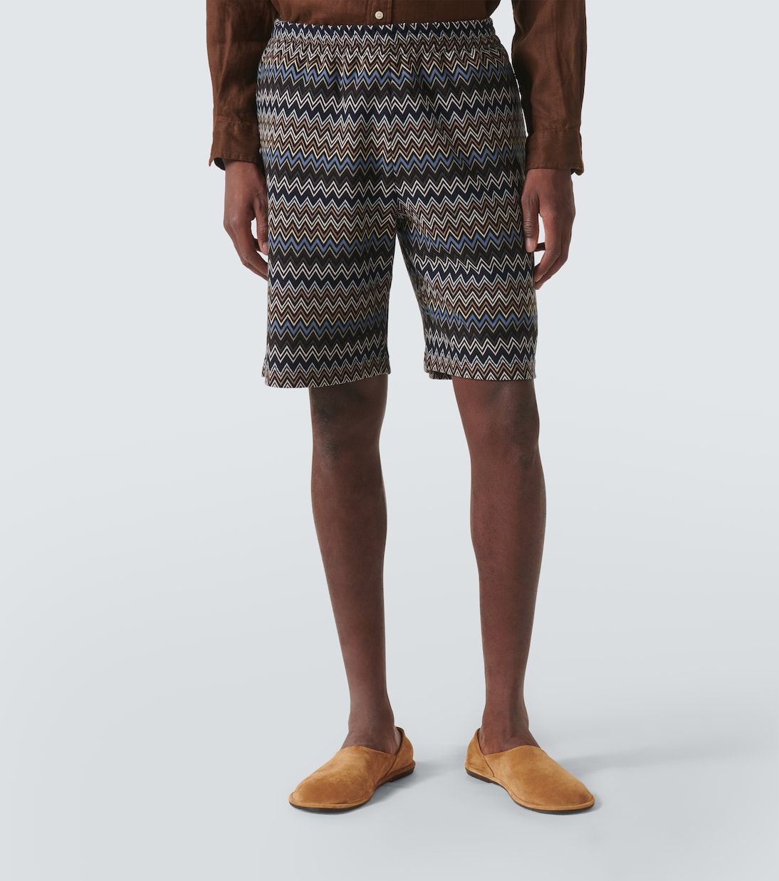 Bermudas de algodón en zigzag | Missoni