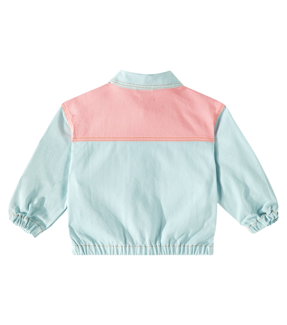Chaqueta de algodón colorblock | Tinycottons