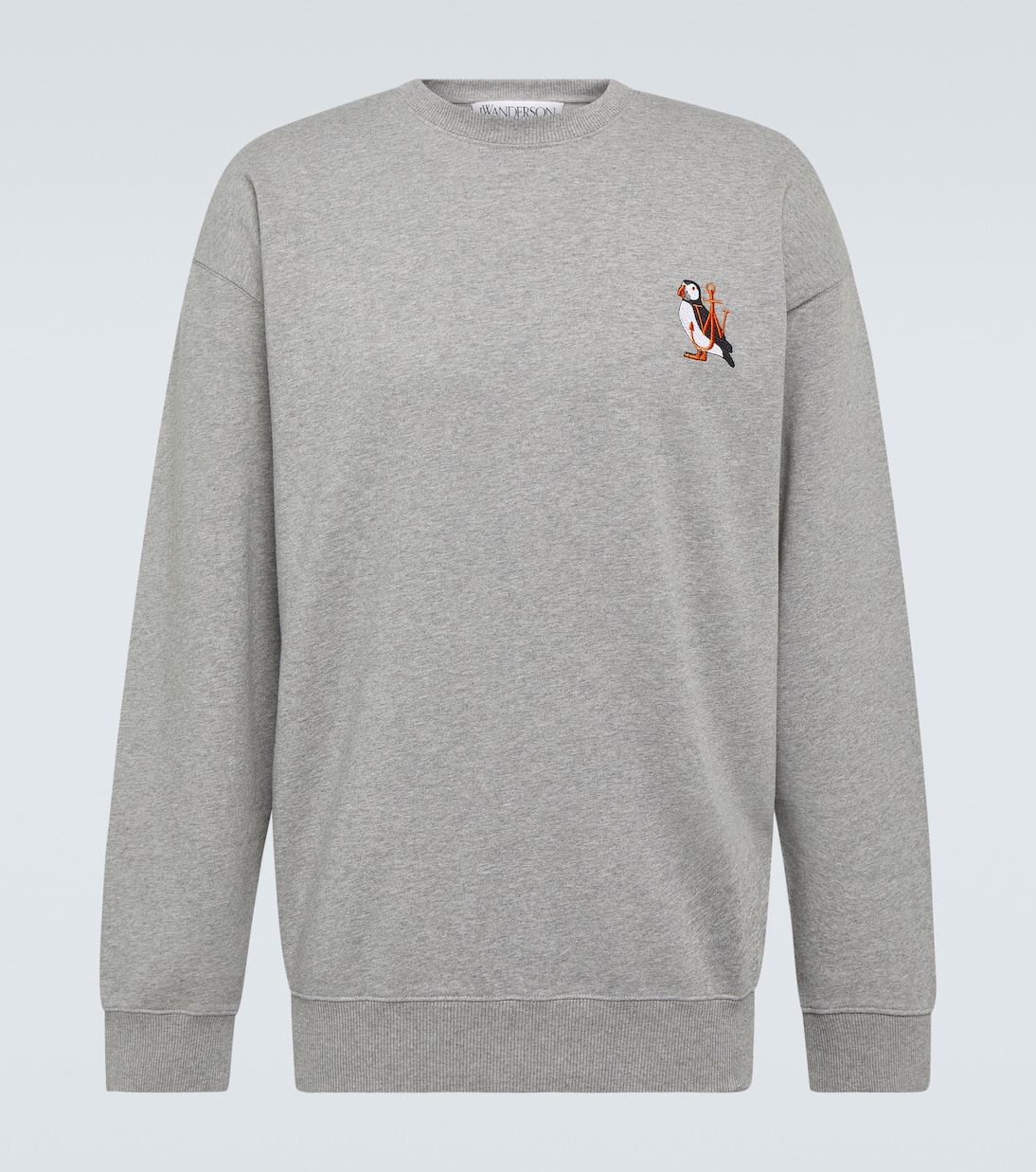 Felpa in jersey di cotone con logo | JW Anderson