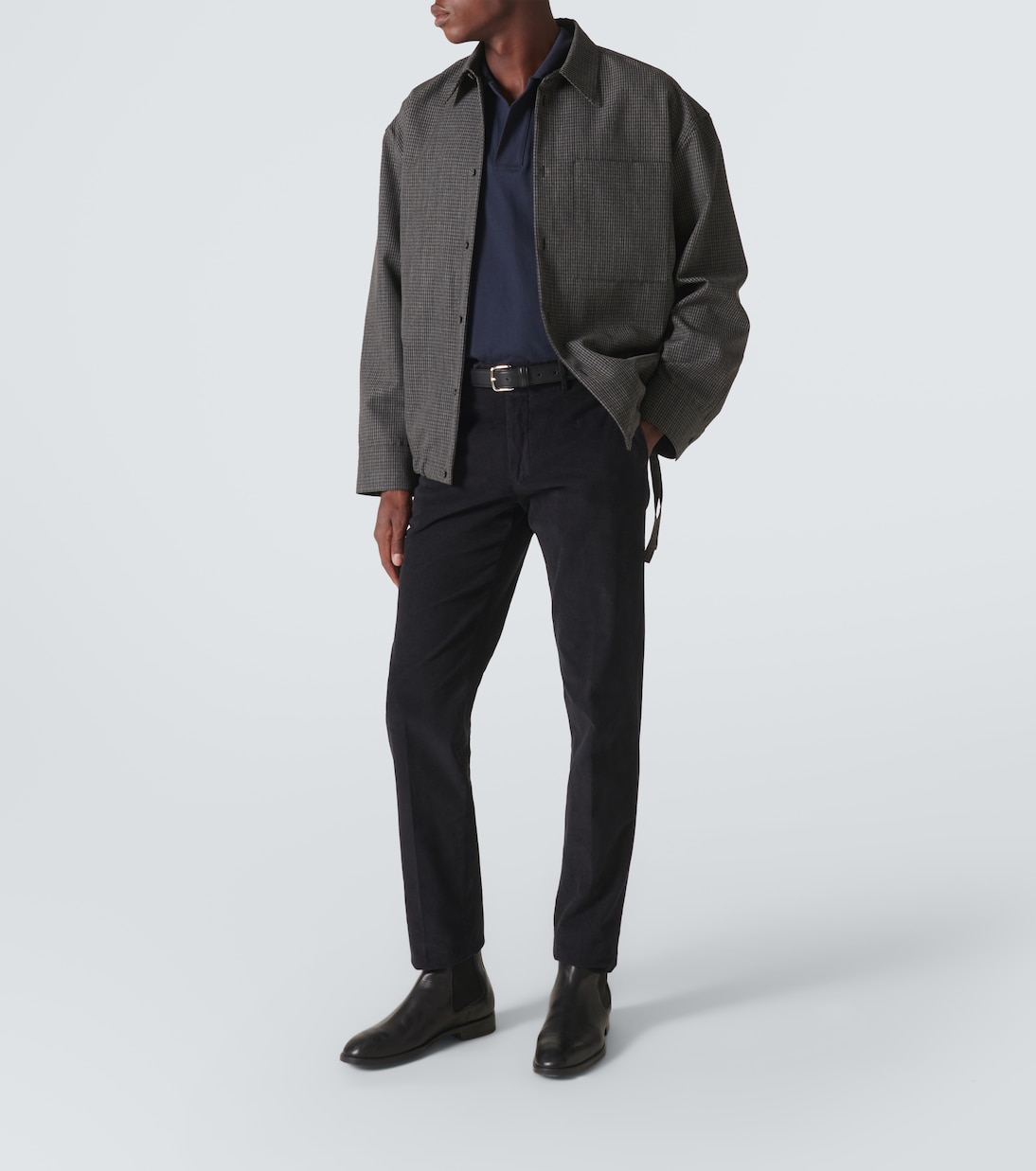 Pantalones rectos de pana de algodón | Incotex