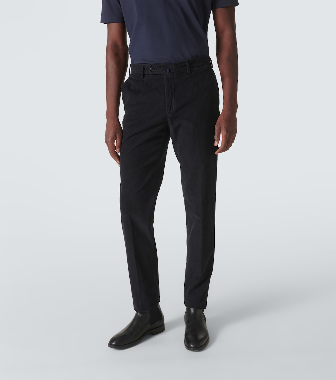 Pantalones rectos de pana de algodón | Incotex