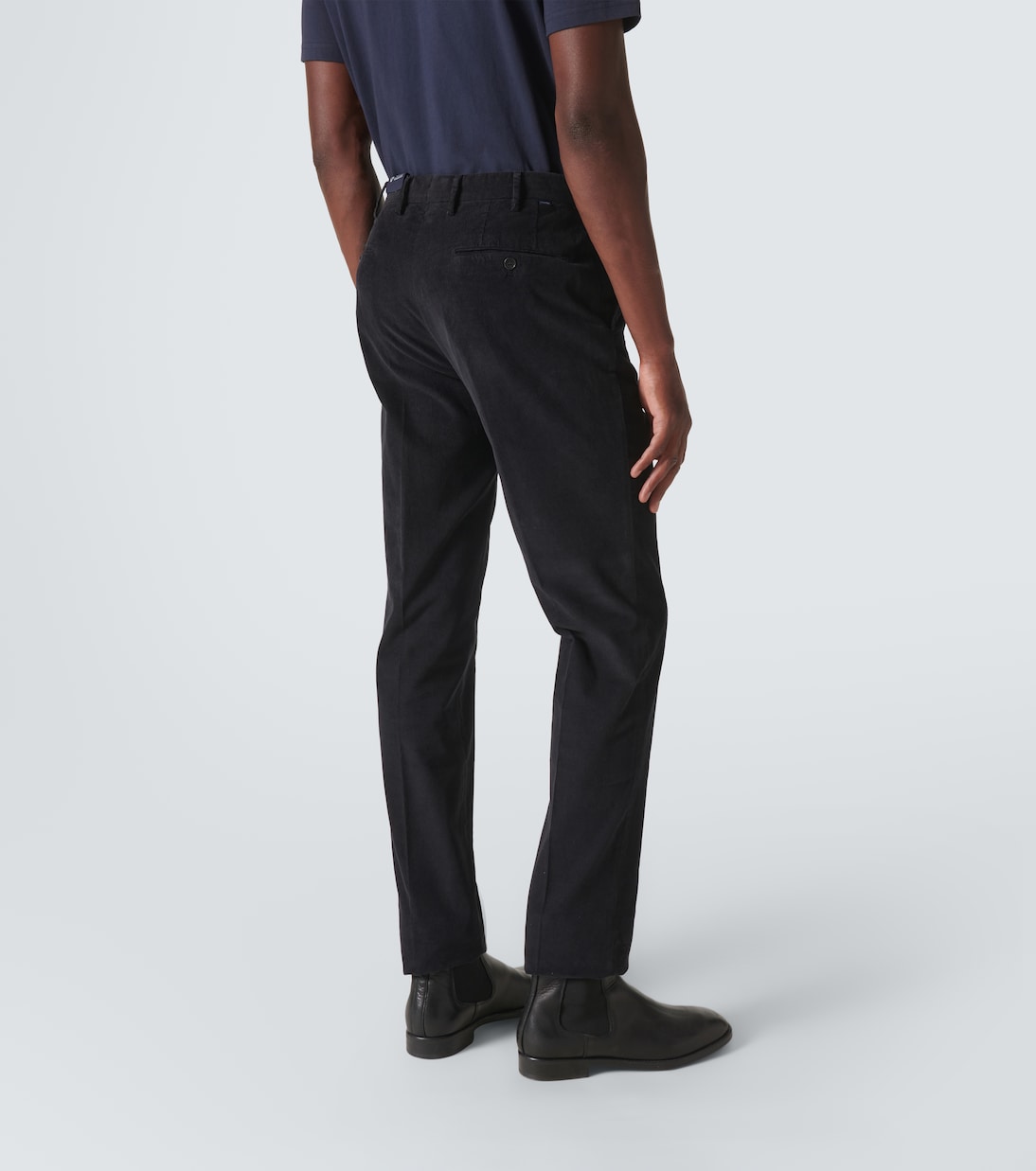 Pantalones rectos de pana de algodón | Incotex