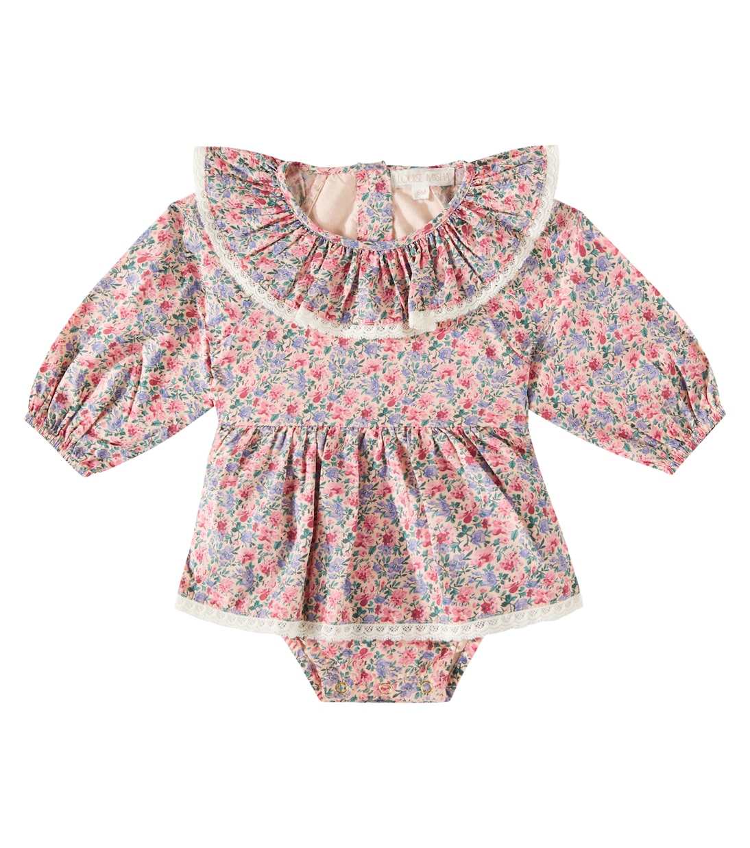 Baby - Abito India in cotone con stampa | Louise Misha