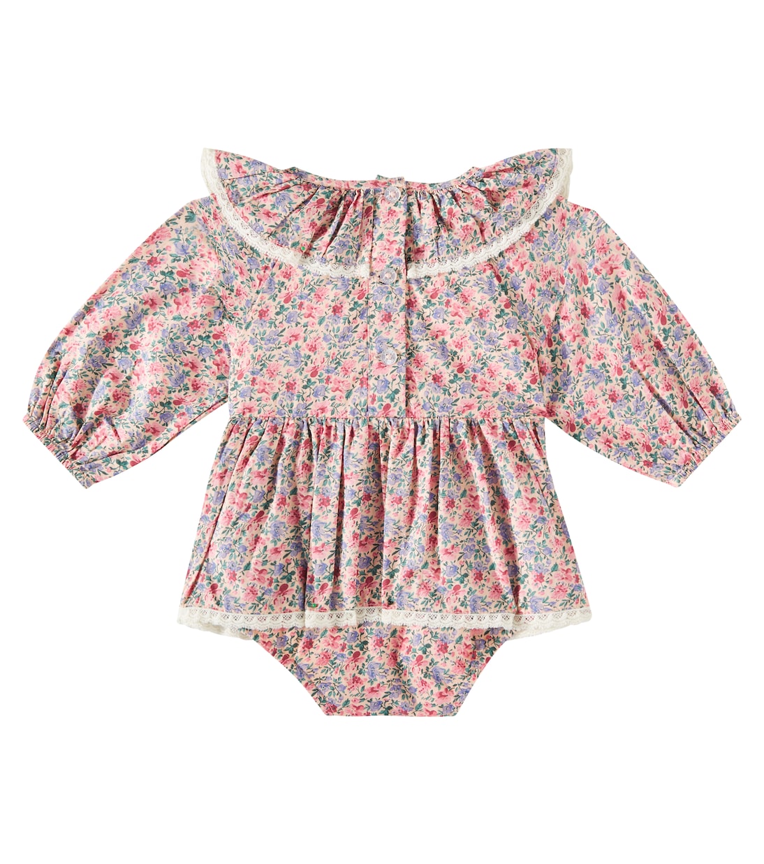 Baby - Abito India in cotone con stampa | Louise Misha