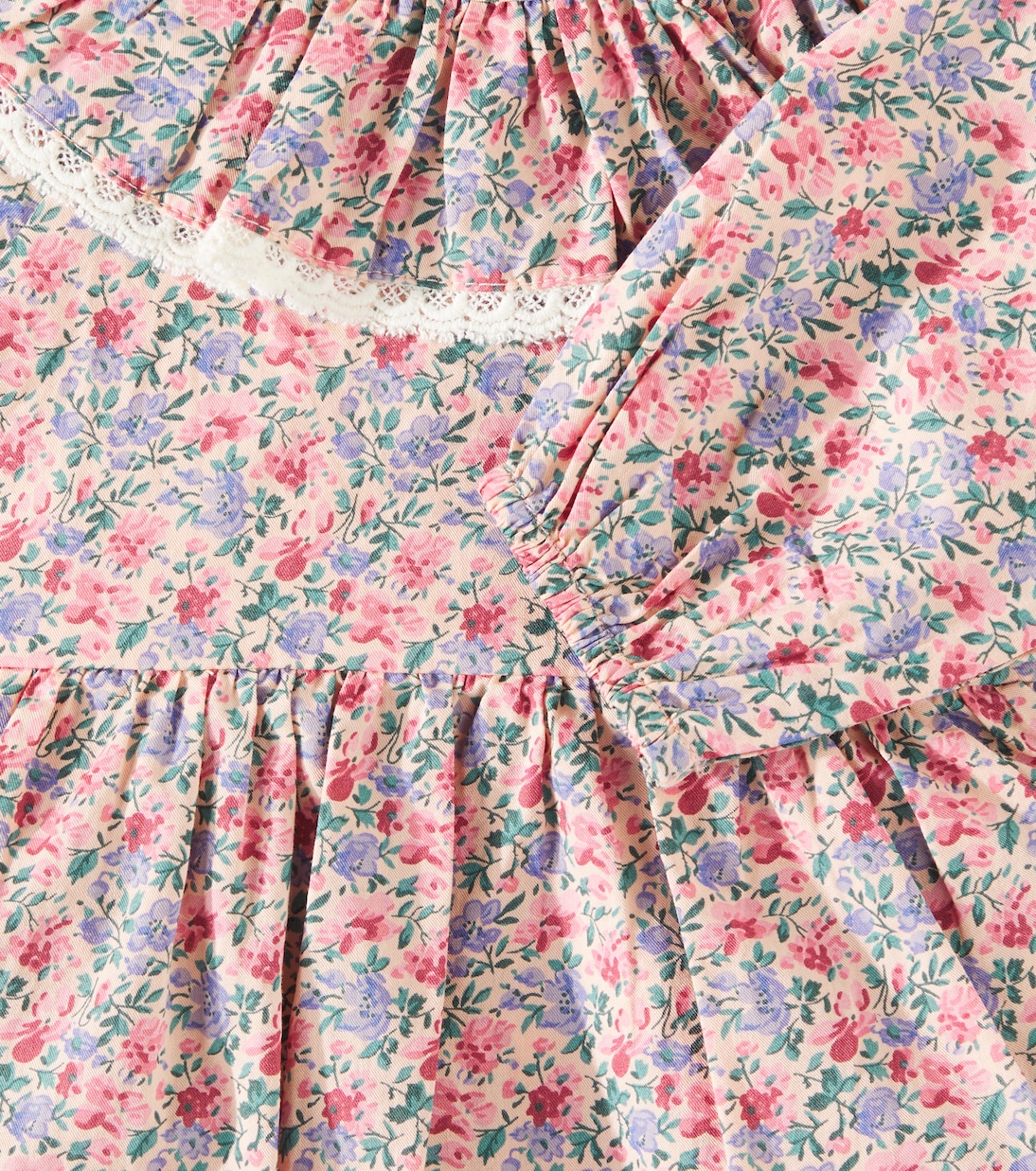 Baby - Abito India in cotone con stampa | Louise Misha