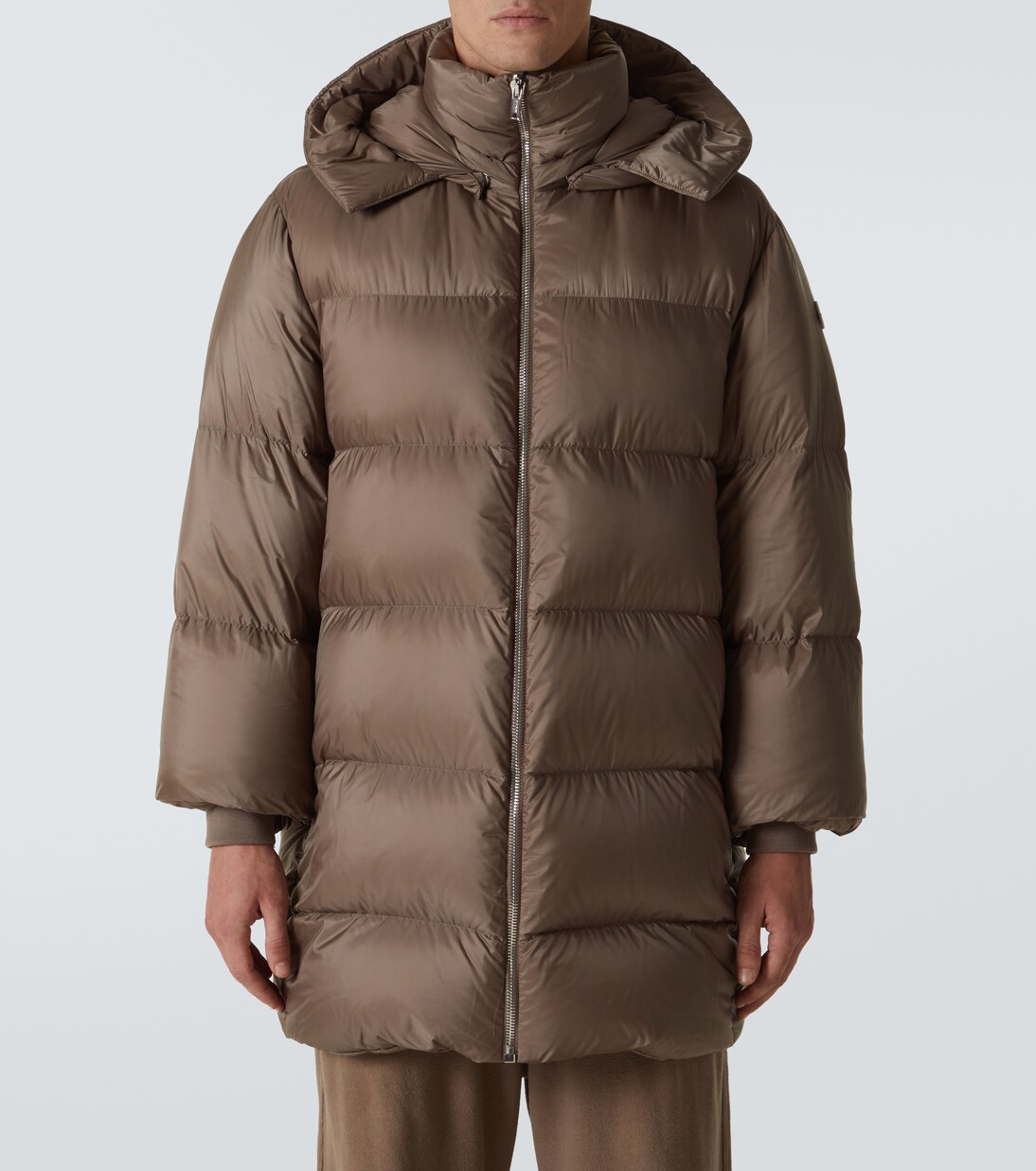 X Rick Owens Cyclopic down coat | Moncler Genius