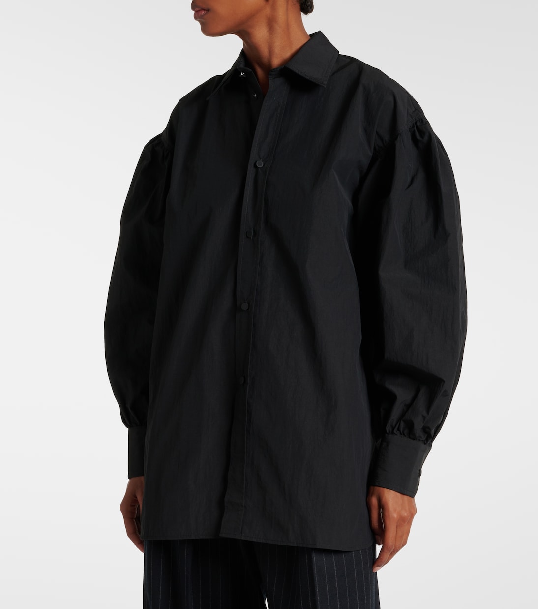 Oversize-Hemd aus Crêpe | Plan C