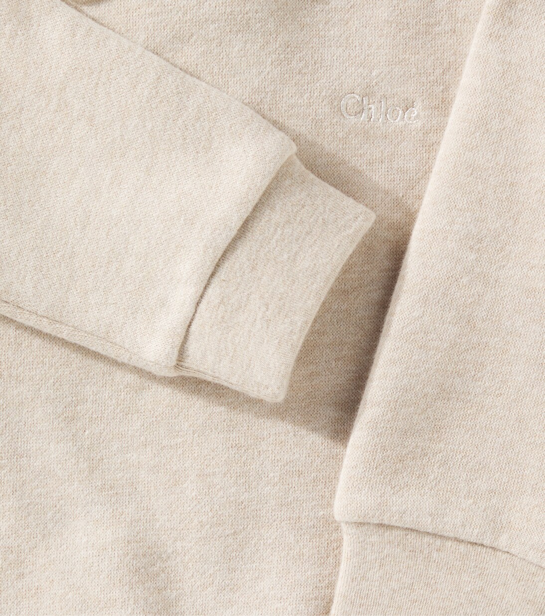 Baby cotton jersey sweatshirt | Chloé Kids