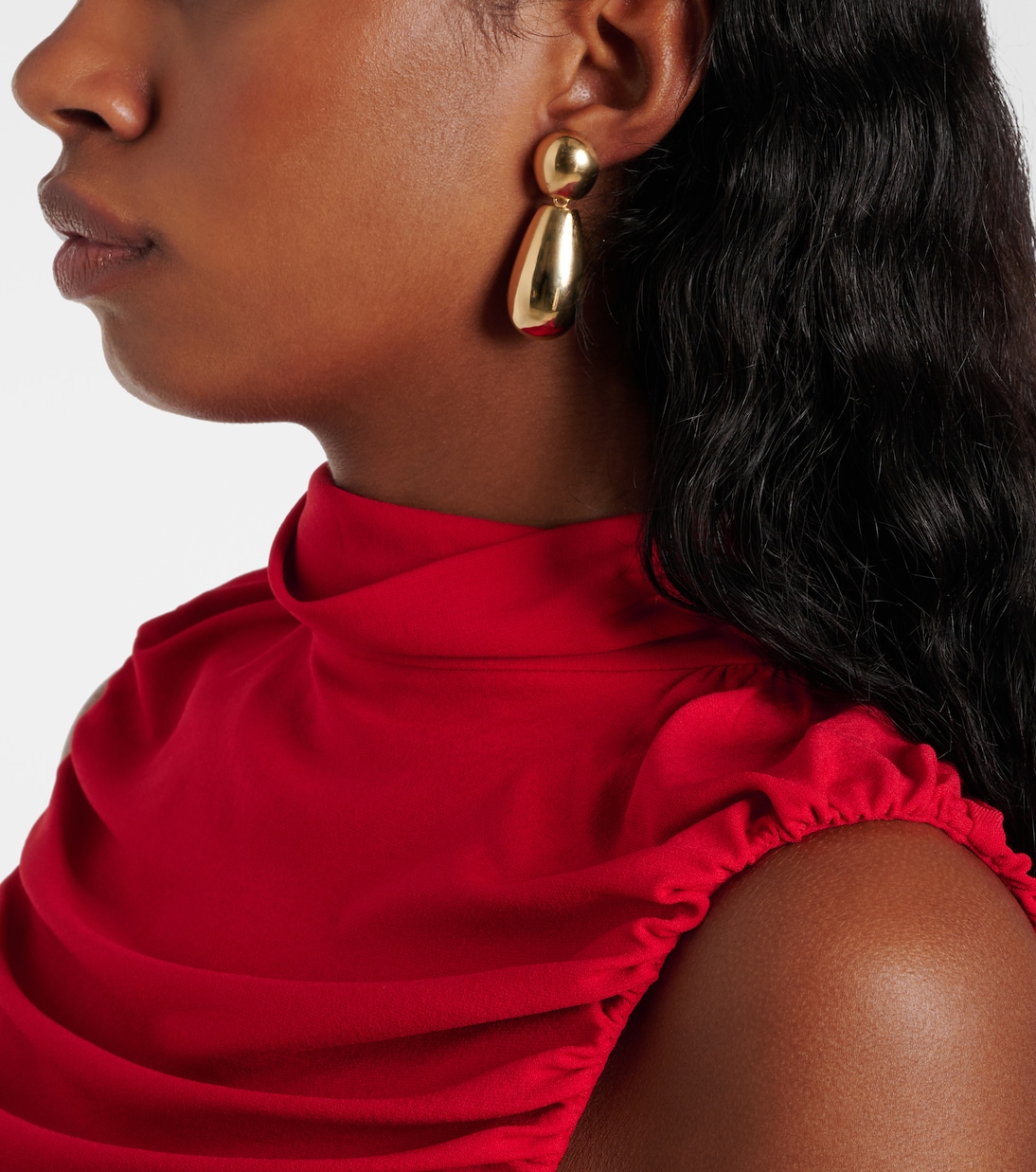 Boucles d’oreilles en plaqué or | Magda Butrym