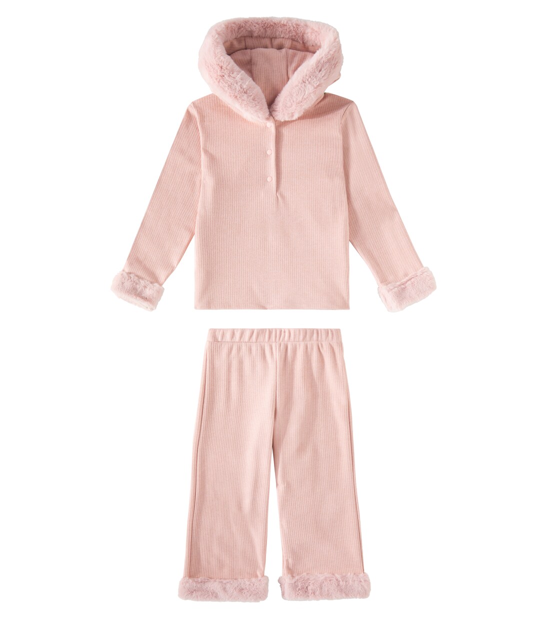 Sweater and sweatpants set in pink Patachou Mytheresa