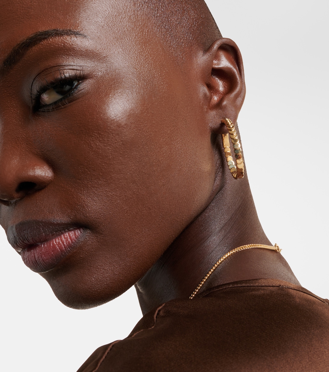 Boucles d'oreilles Luna Large en or 18 ct | Anita Ko