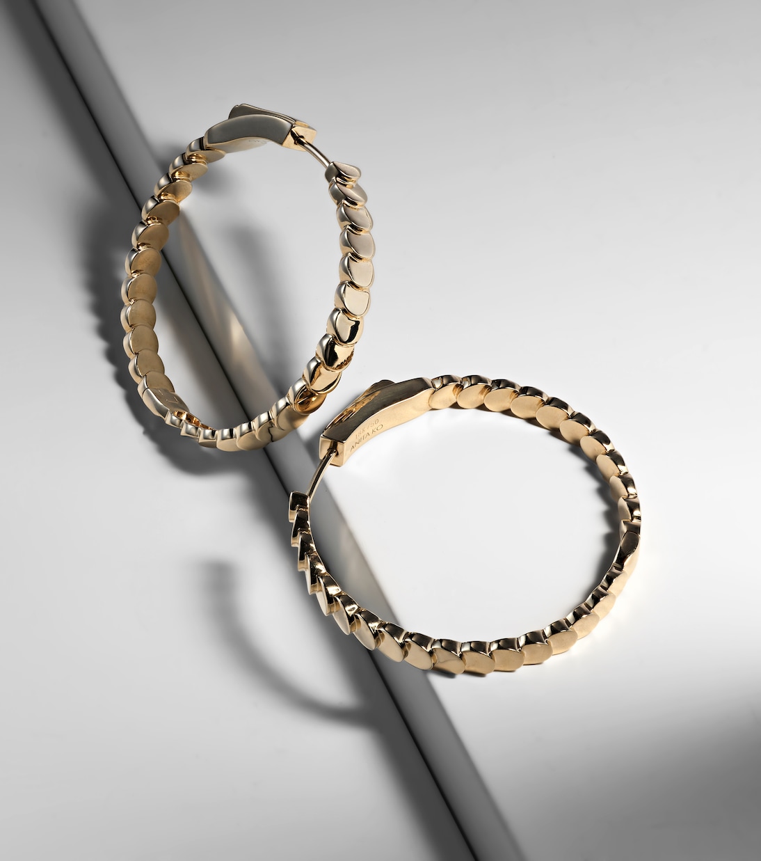 Boucles d'oreilles Luna Large en or 18 ct | Anita Ko