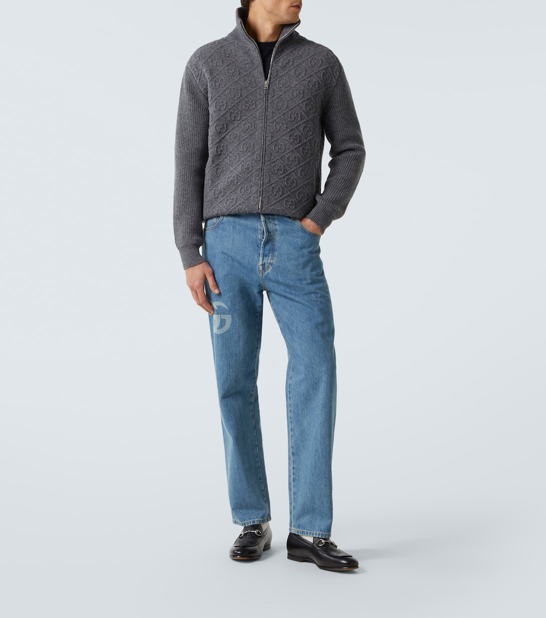 Mocassins Horsebit GG en cuir | Gucci