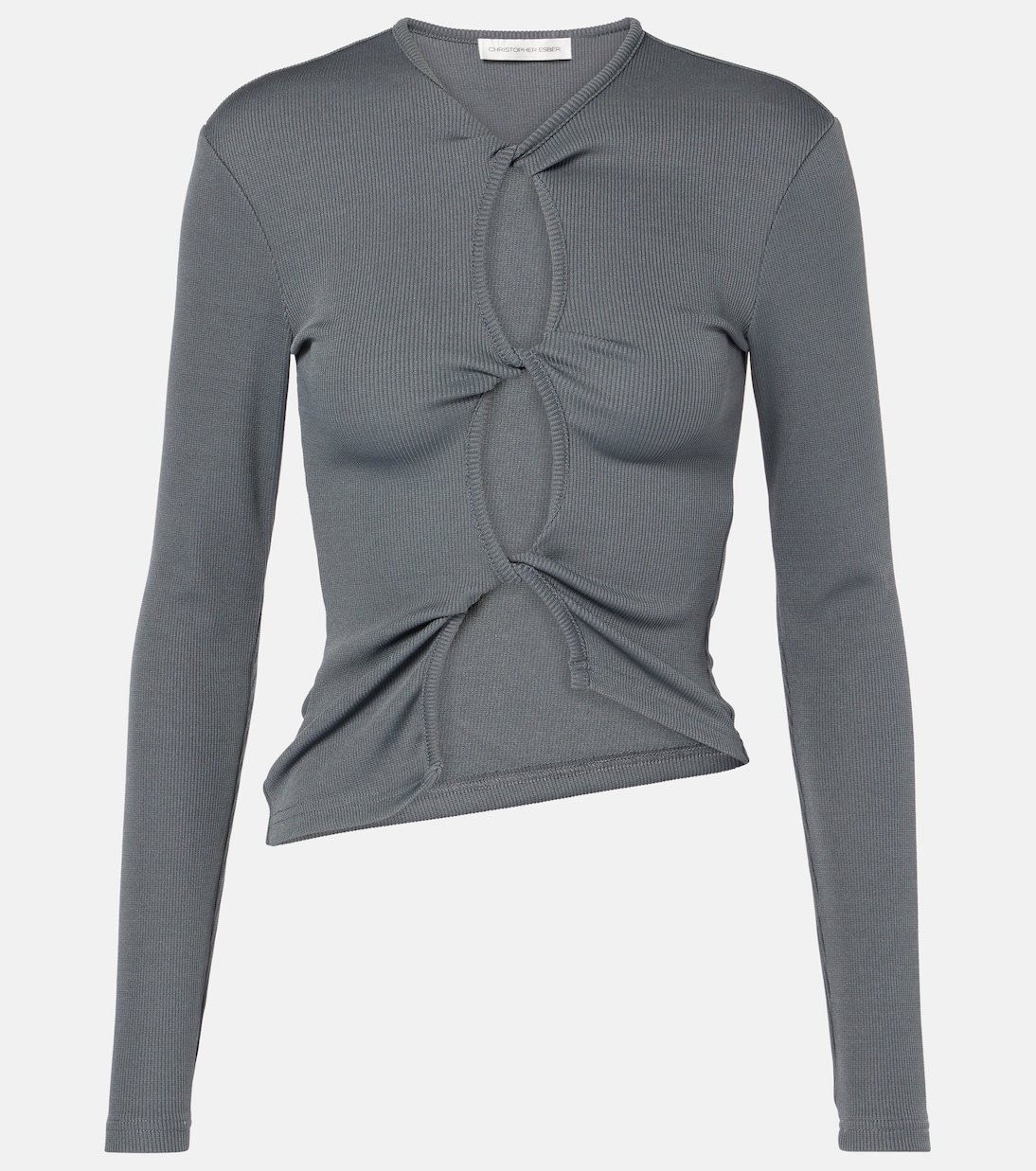 Twisted cutout top | Christopher Esber