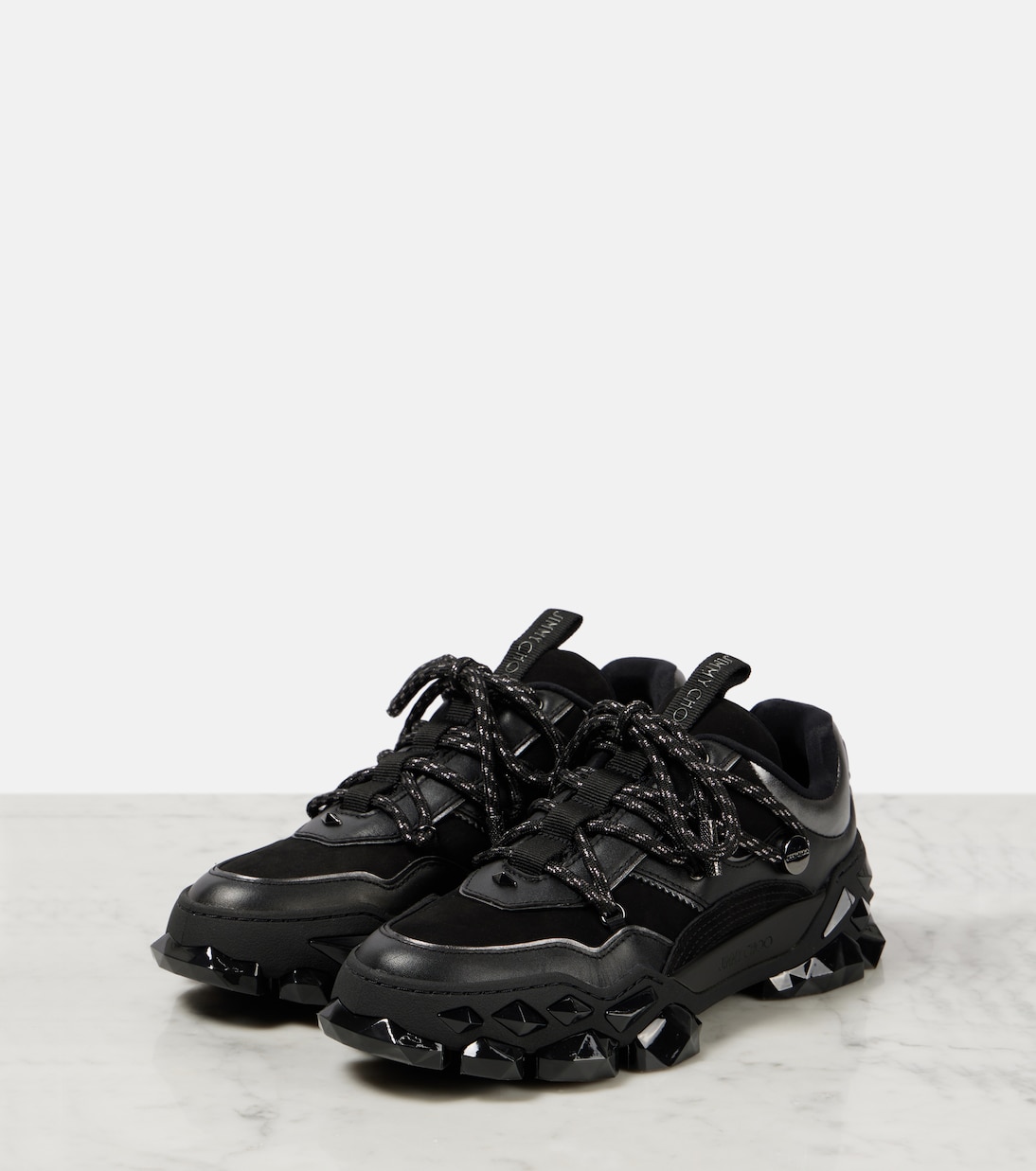 Sneakers Diamond X II F in pelle | Jimmy Choo