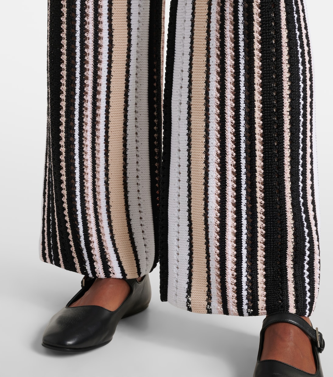 Pantaloni in maglia a righe | Missoni