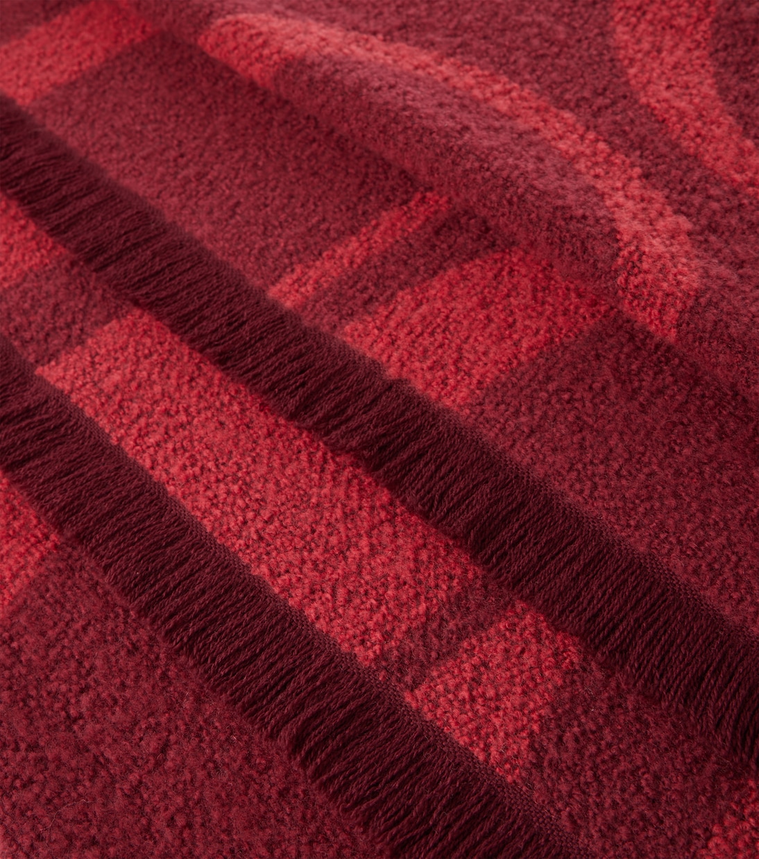 Maxi Gucci wool-blend bouclé blanket | Gucci