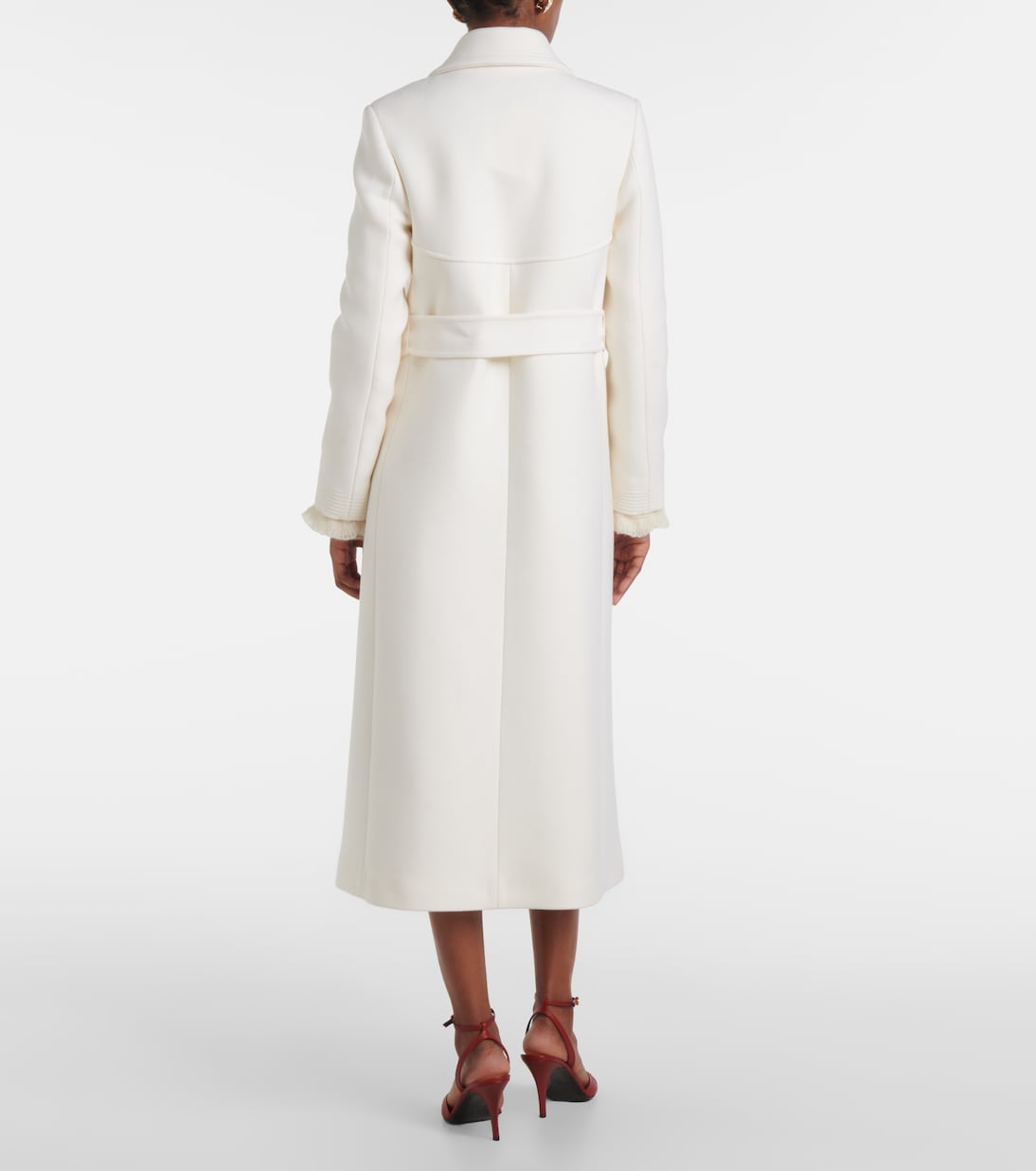 VGold wool drill coat | Valentino